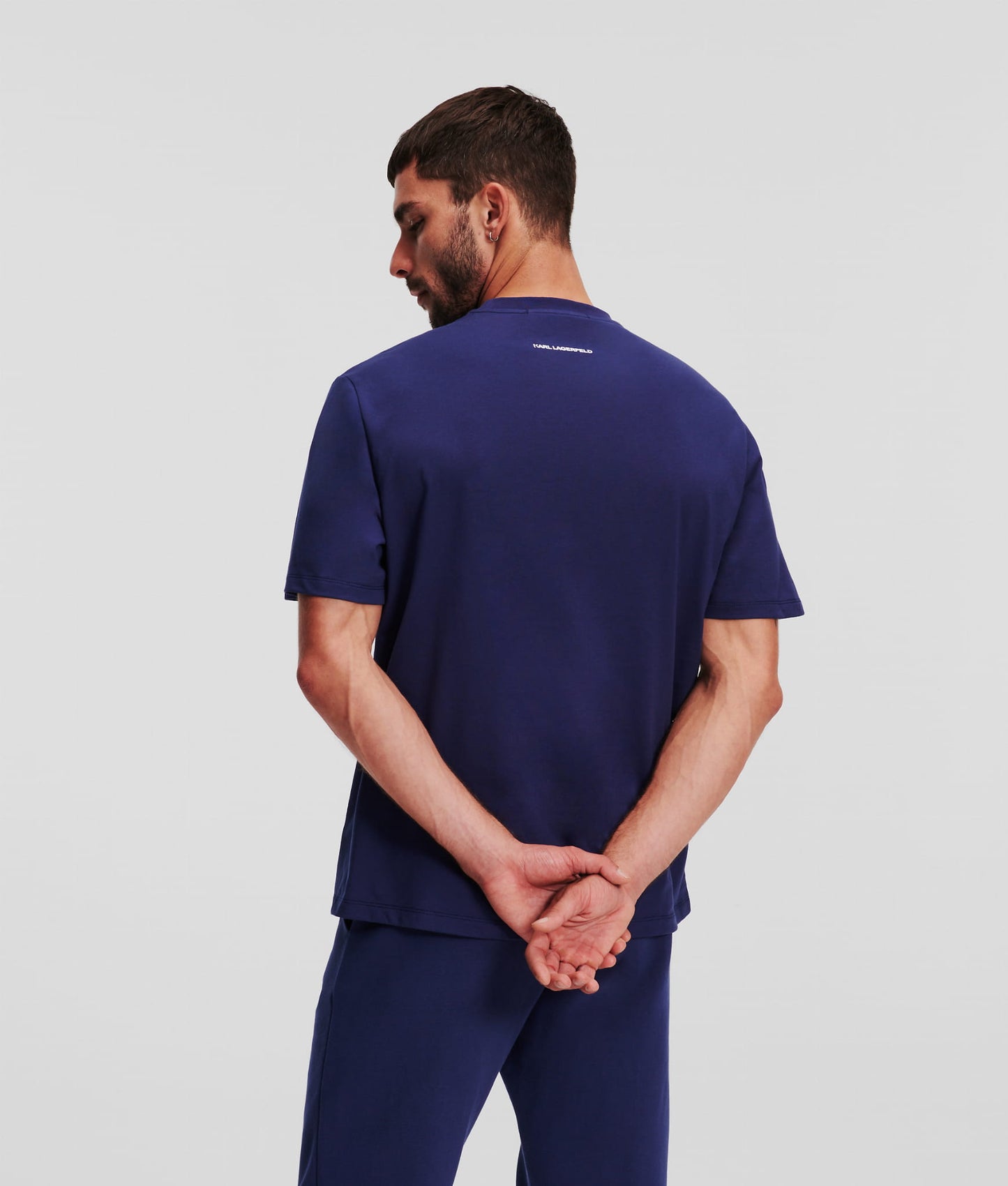 Karl Lagerfeld - Blue Loungewear T-shirt