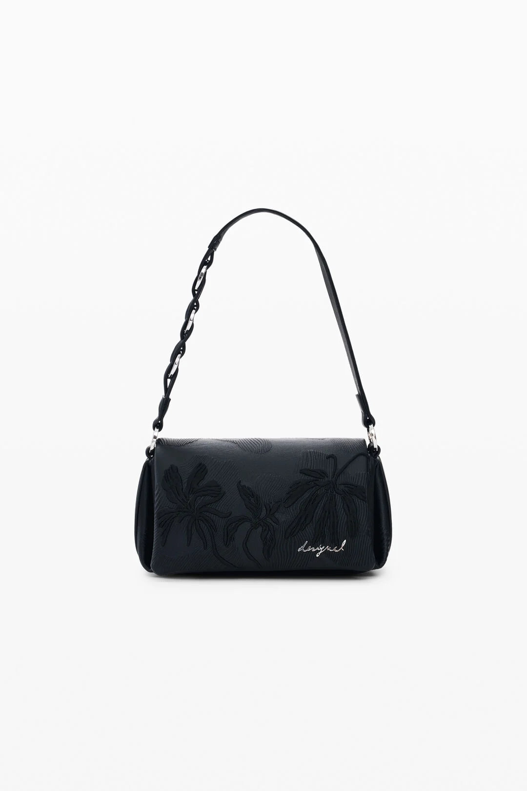 Desigual - Small Bag with Embossed Flowers