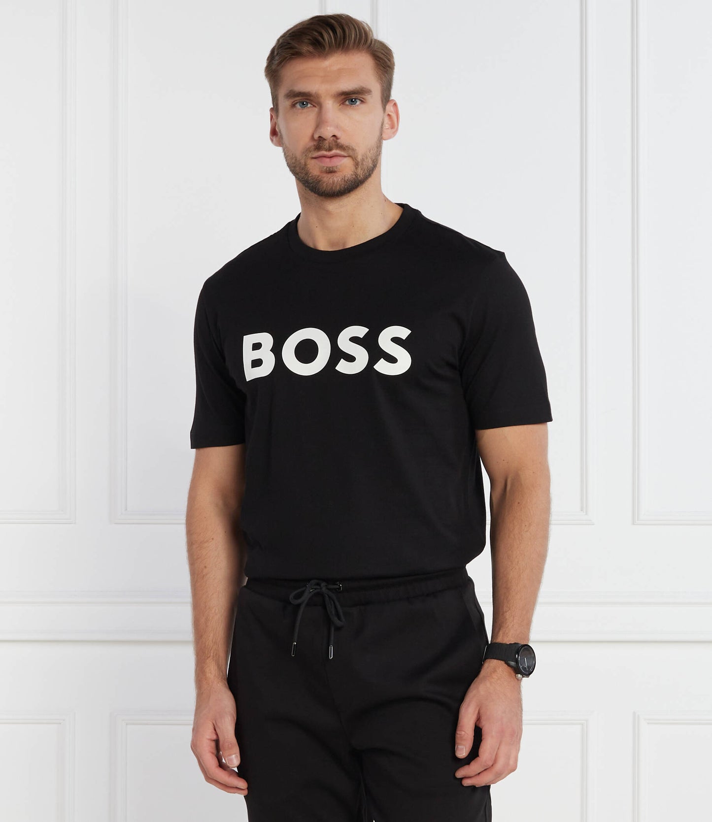 Boss - Tiburt 354 Black T-shirt