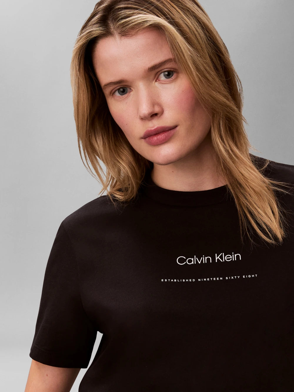 Calvin Klein - Black Tonal Logo Classic T-Shirt