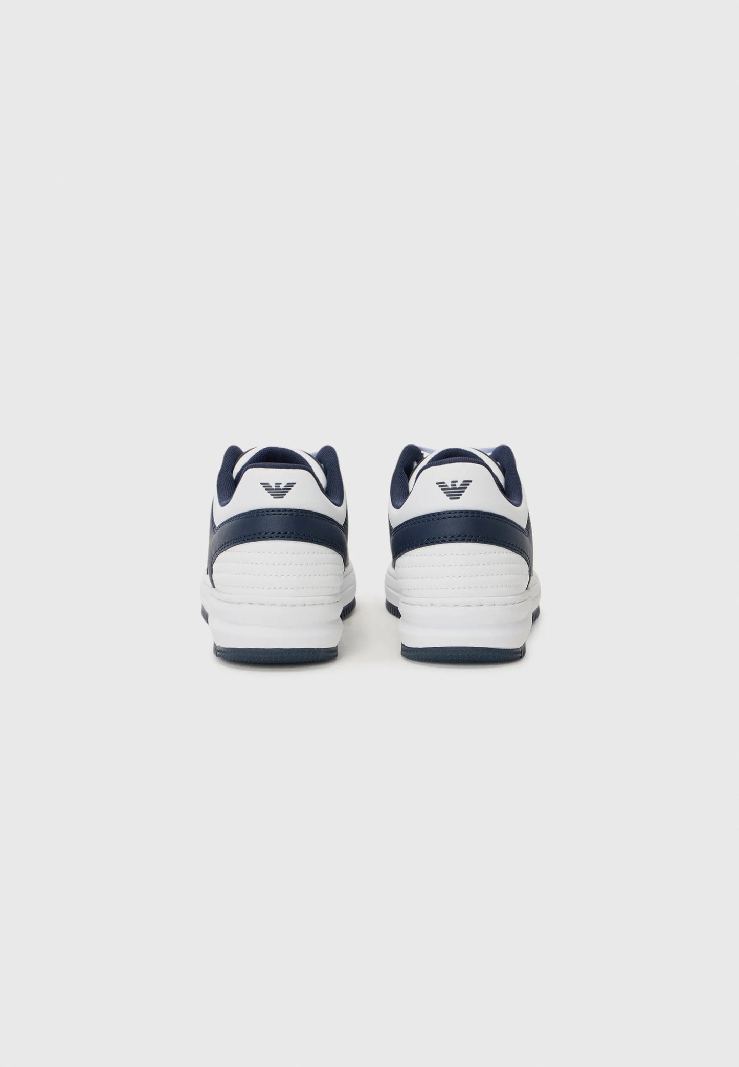 EA7 - Slasher White and Blue Sneakers Men