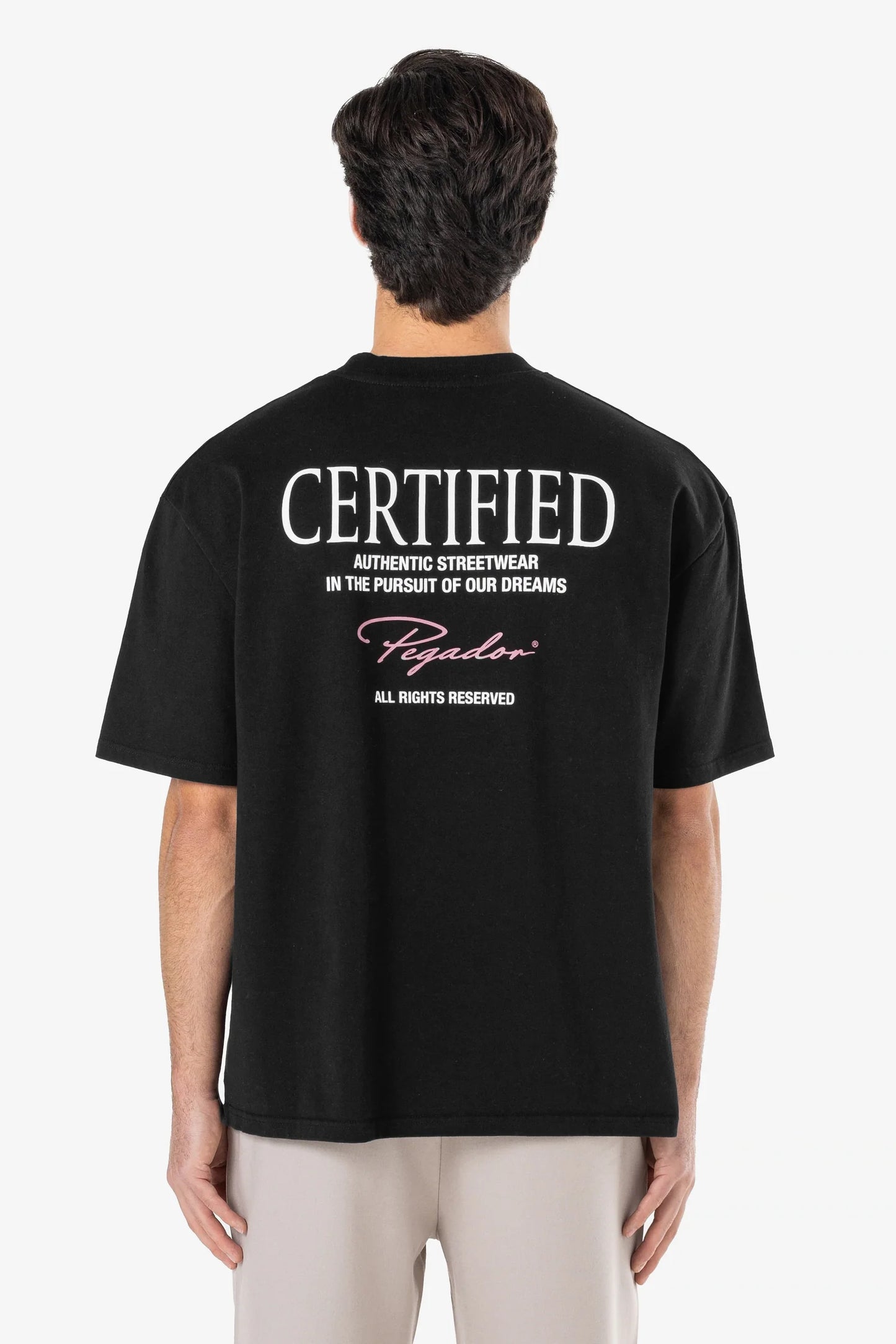 Carillo Oversized Tee Washed Black