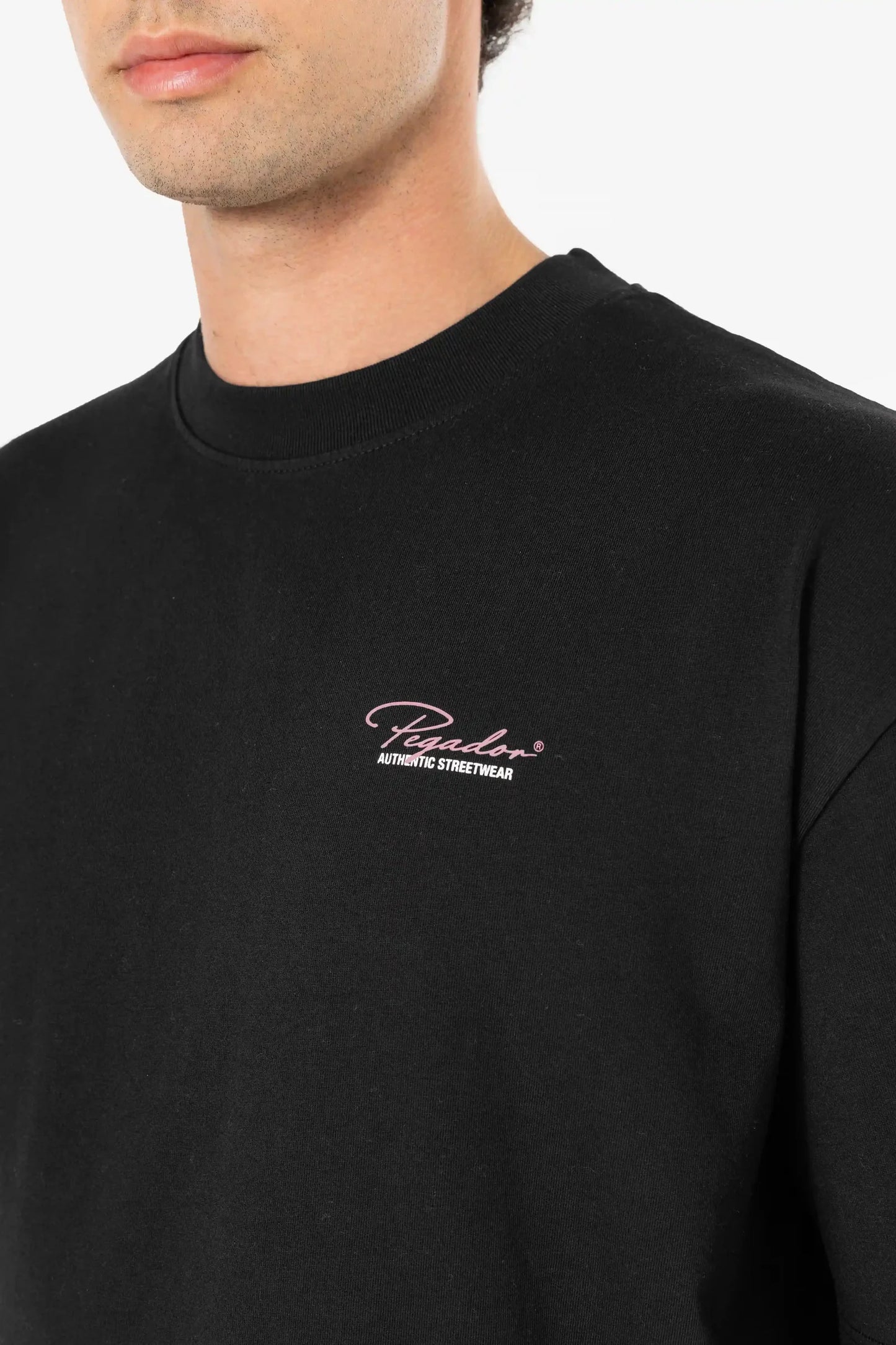 Carillo Oversized Tee Washed Black