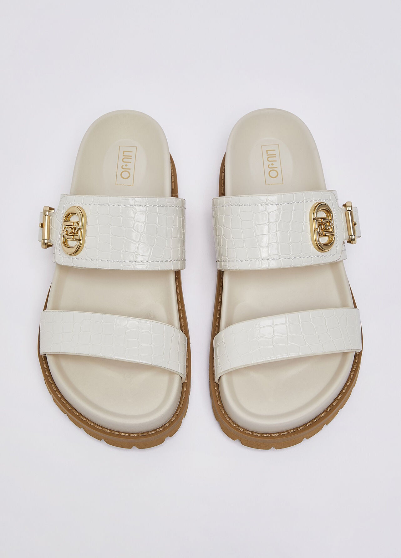 Liu Jo - Crocodile-print Sandals