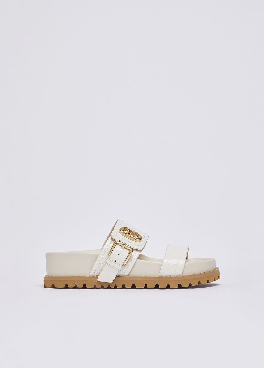 Liu Jo - Crocodile-print Sandals