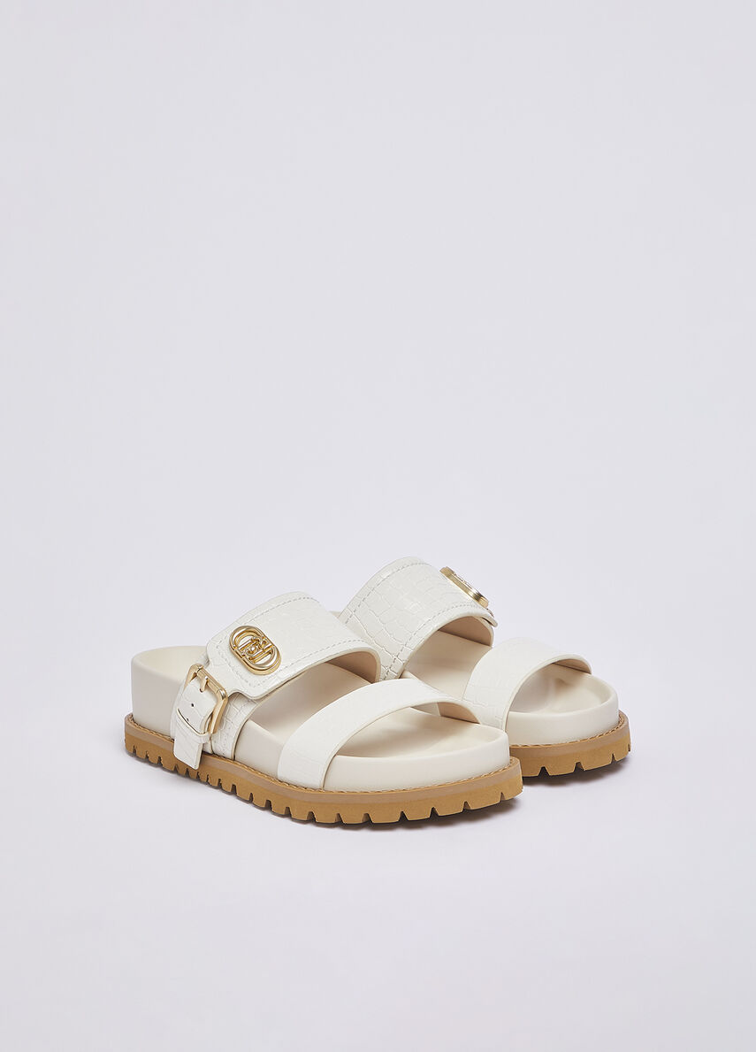 Liu Jo - Crocodile-print Sandals