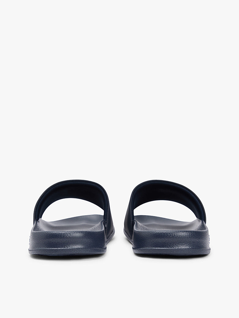 Tommy Hilfiger - Blue Textured Logo Slides