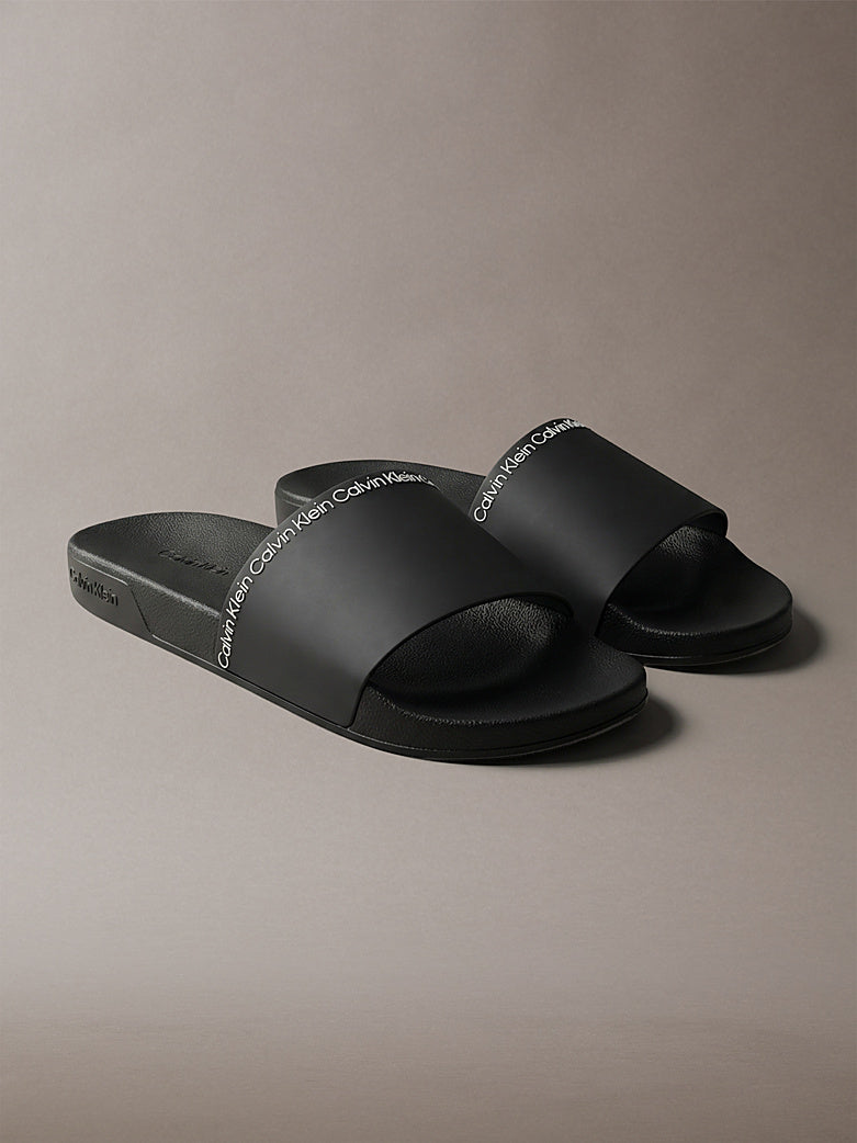 Calvin Klein - Contoured flip-flops with logo
