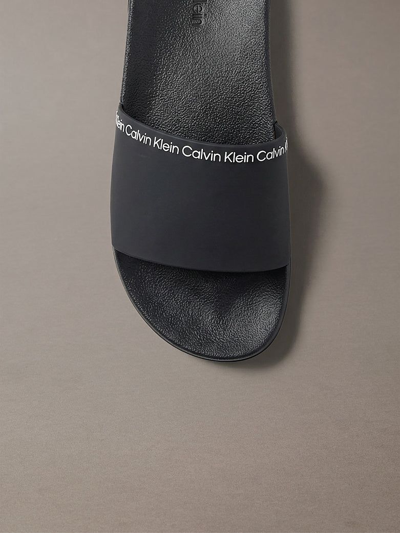 Calvin Klein - Contoured flip-flops with logo