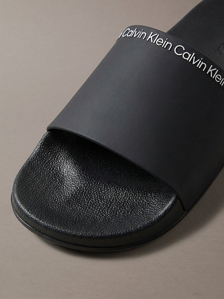 Calvin Klein - Contoured flip-flops with logo