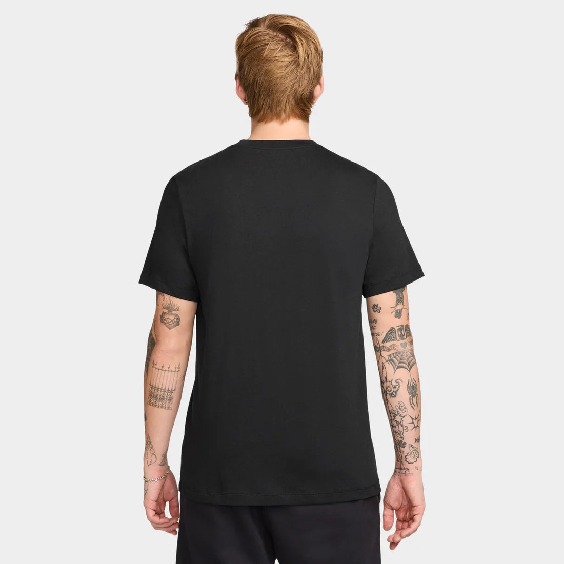 Nike - Black Sportswear Tee Swoosh Men