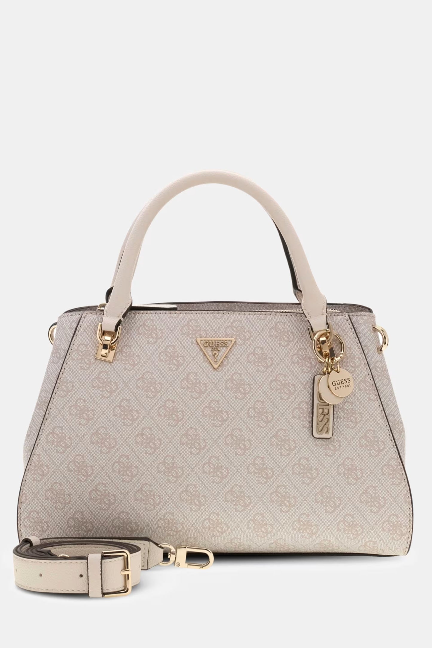 Guess - Noelle 4G Logo Handbag Grey