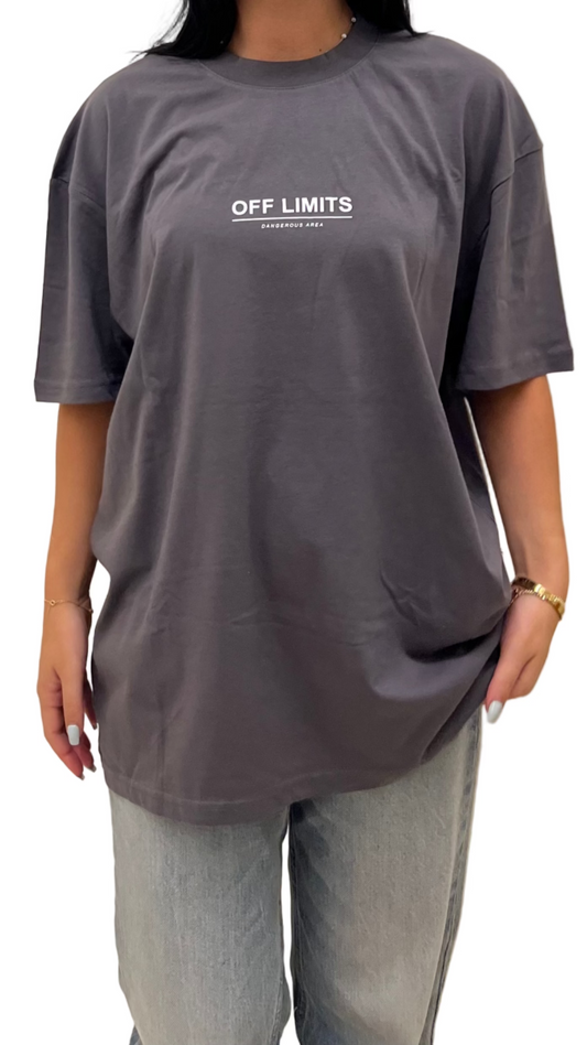 UNISEX - OFF LIMITS T-Shirt - Dark grey