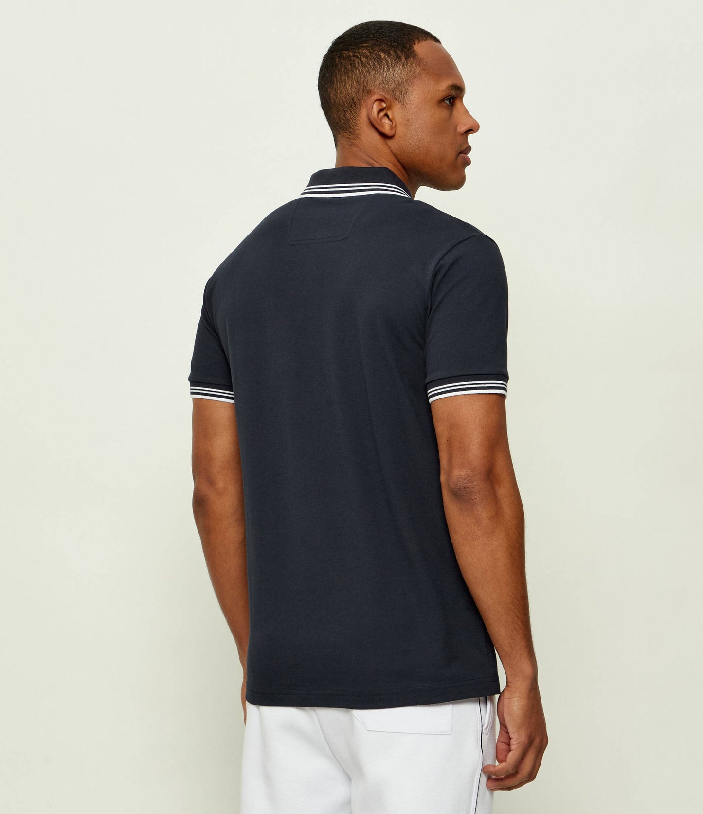 Boss - Navy Blue Slim-Fit Polo Shirt