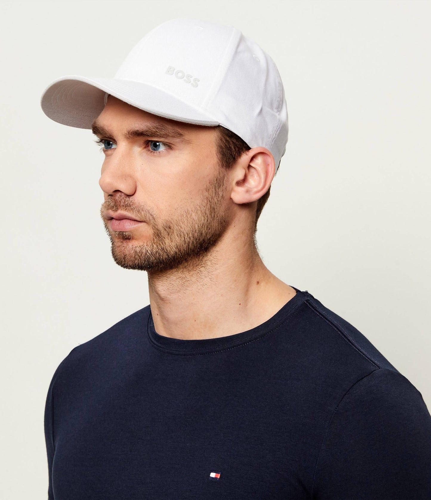 Boss - Cotton Twill Cap White