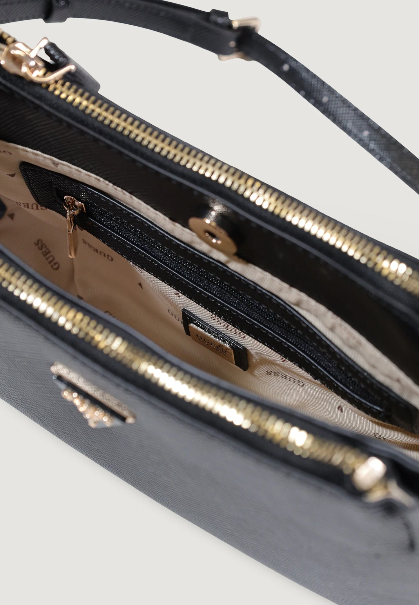Guess - Noelle Black Shoulder Bag