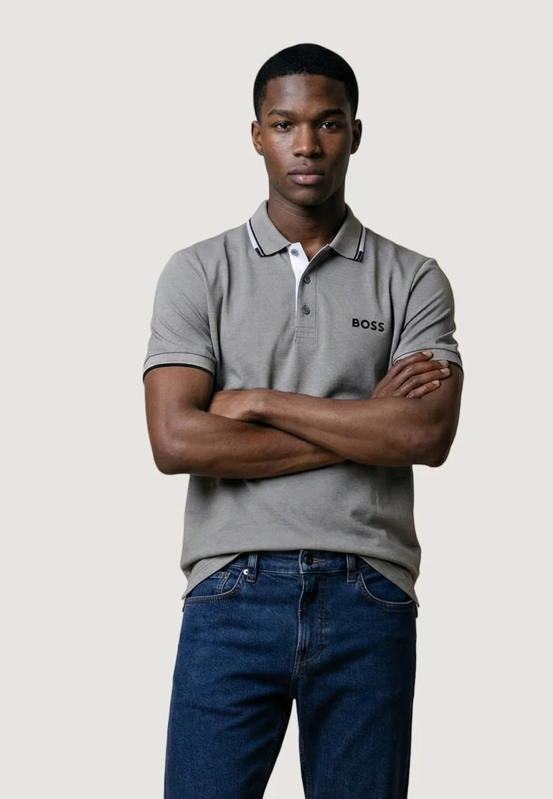 Boss - Paddy Polo Shirt in Cotton Piqué