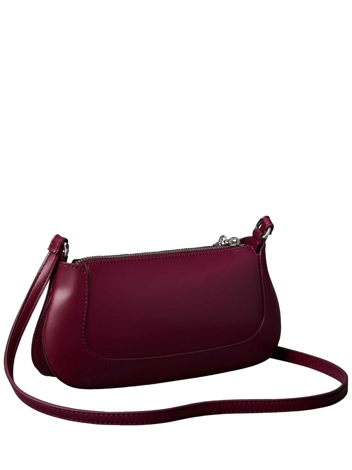 Calvin Klein - ENGRAVED Shoulder Bag Burgundy