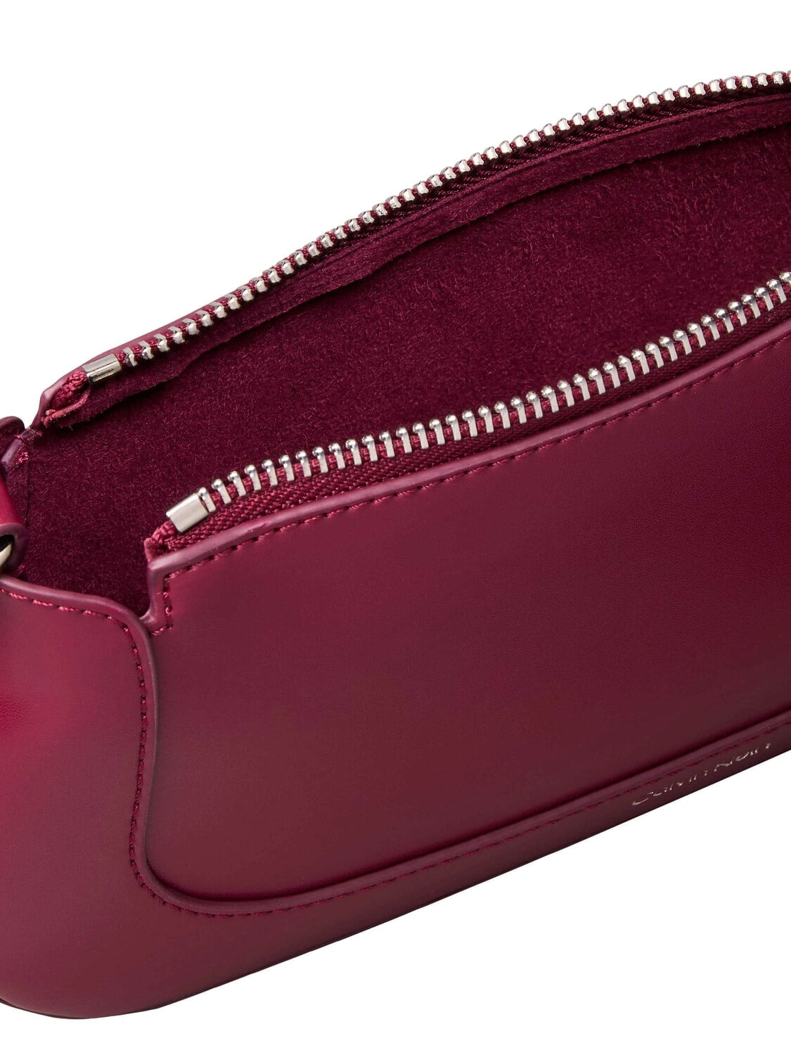 Calvin Klein - ENGRAVED Shoulder Bag Burgundy