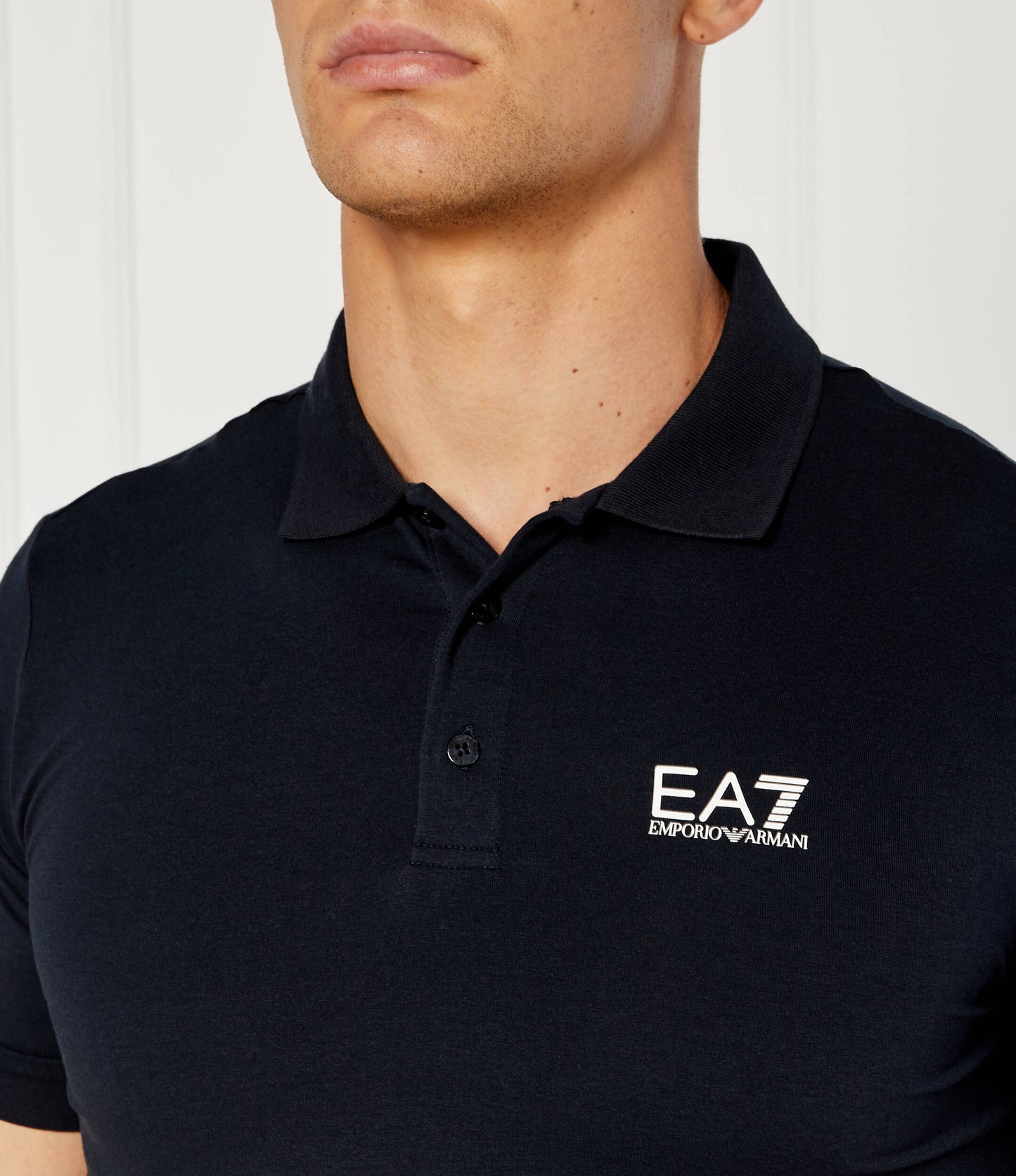EA7 - Core Identity Stretch Cotton Jersey Polo Shirt