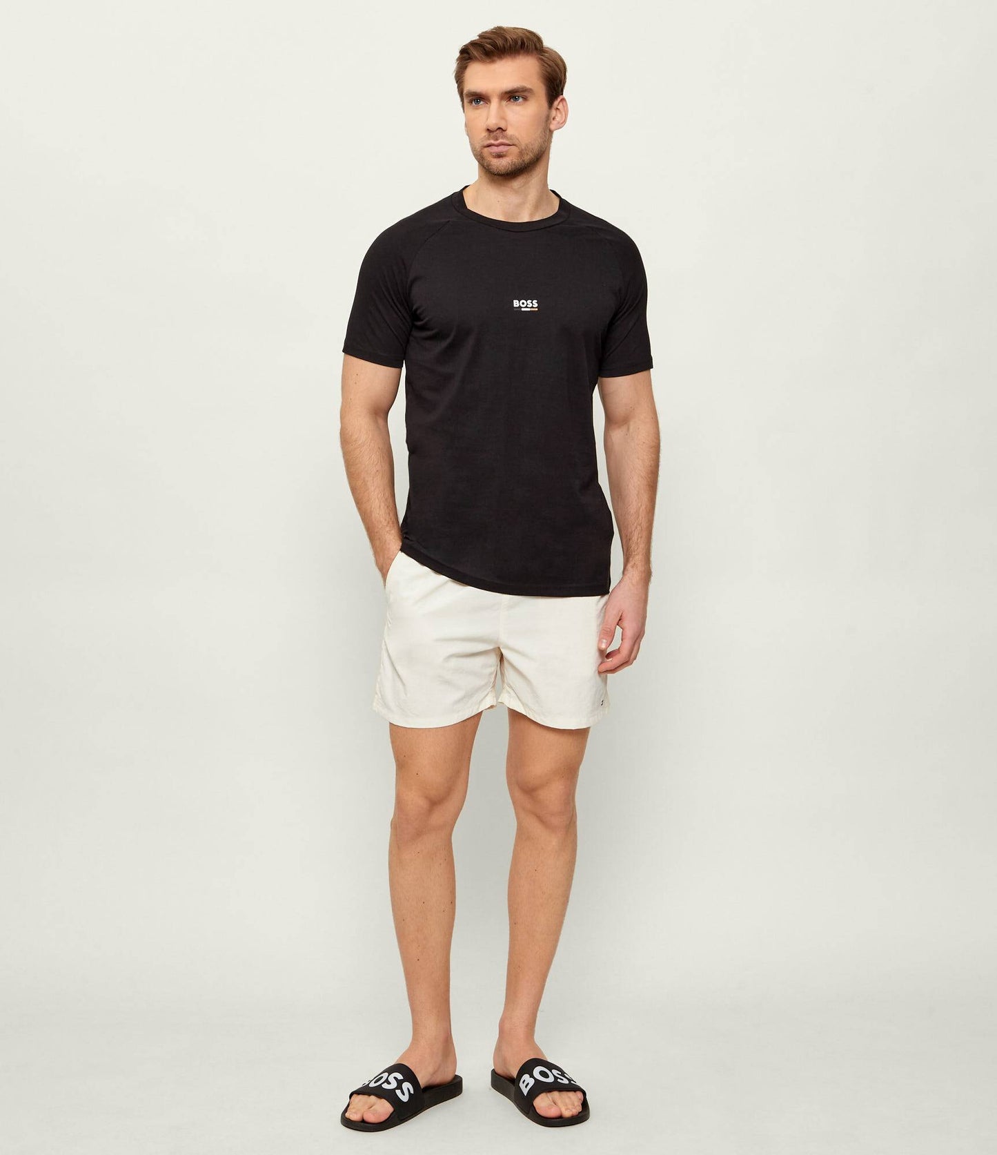 BOSS - Black T-shirt Slim Fit