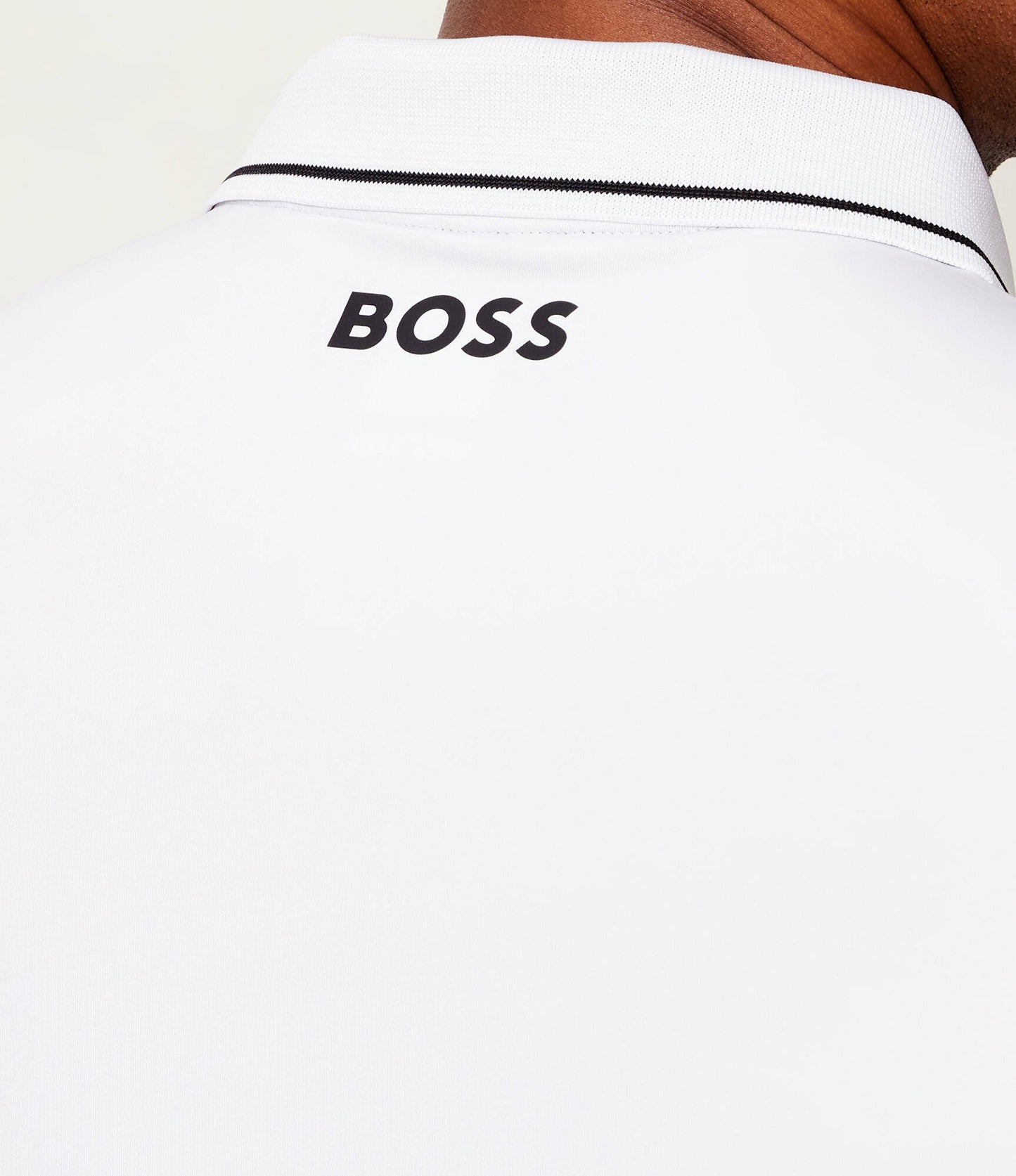 Boss - White Slim-Stretch Polo Paul Pro