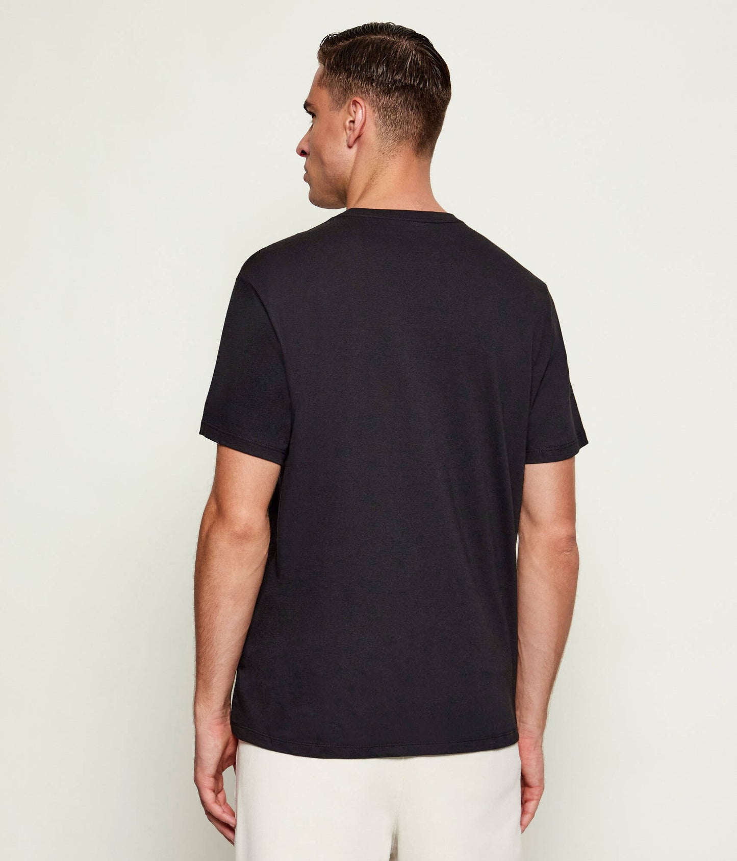 Calvin Klein - Black T-shirt with Monogram Logo