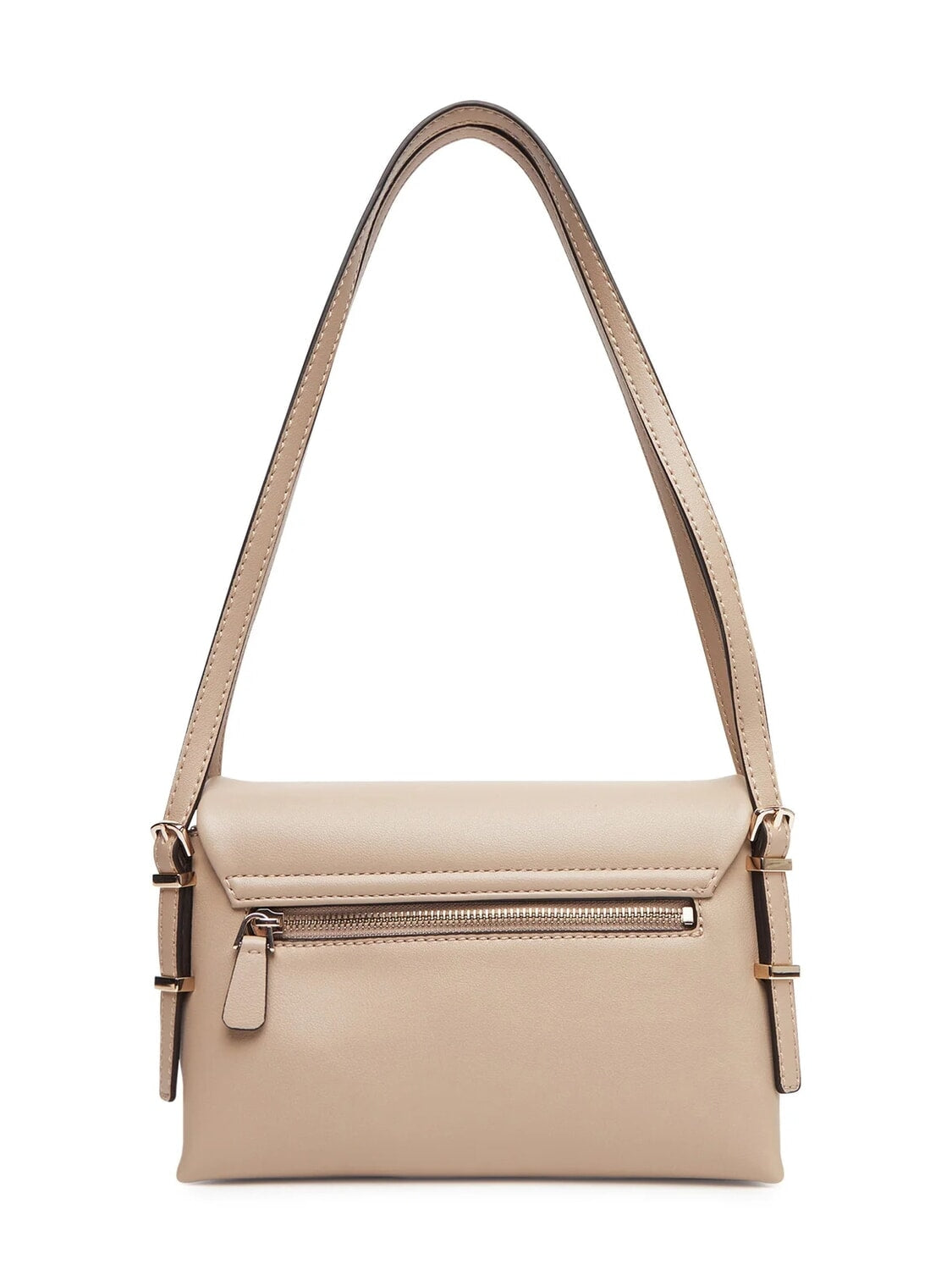 Guess - LEFIA Beige Flap Shoulder Bag