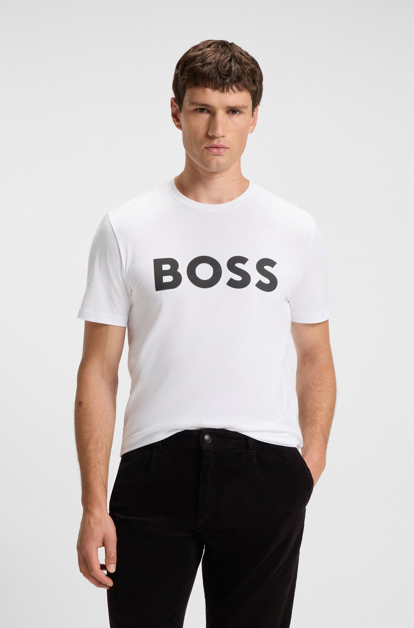Boss - Cotton Jersey T-shirt