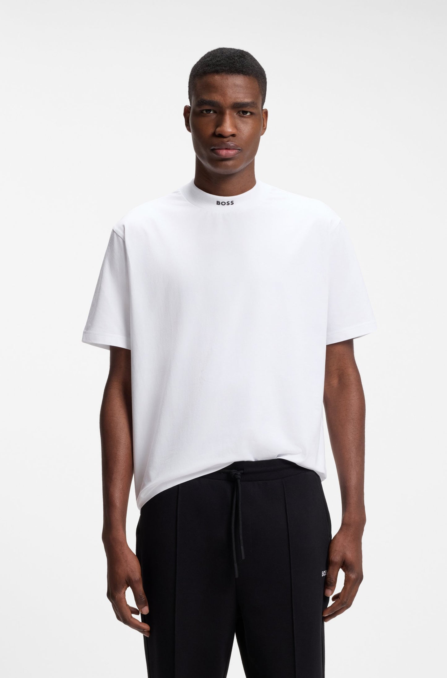 Boss - Relaxed Stretch Cotton T-shirt