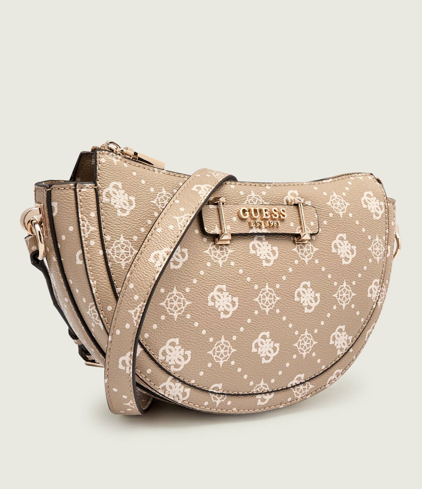 Guess - SILIA Shoulder Beige Bag