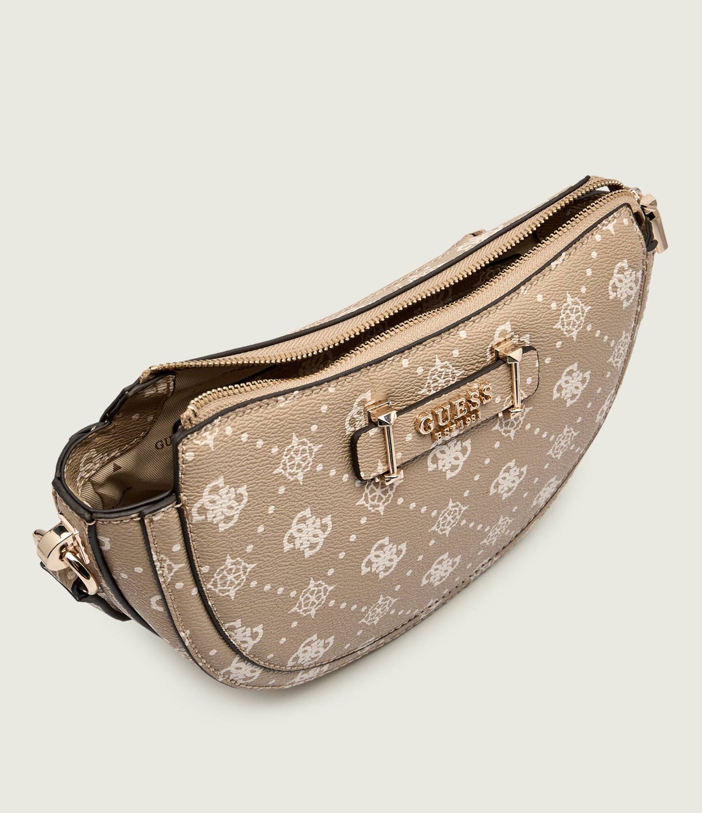 Guess - SILIA Shoulder Beige Bag