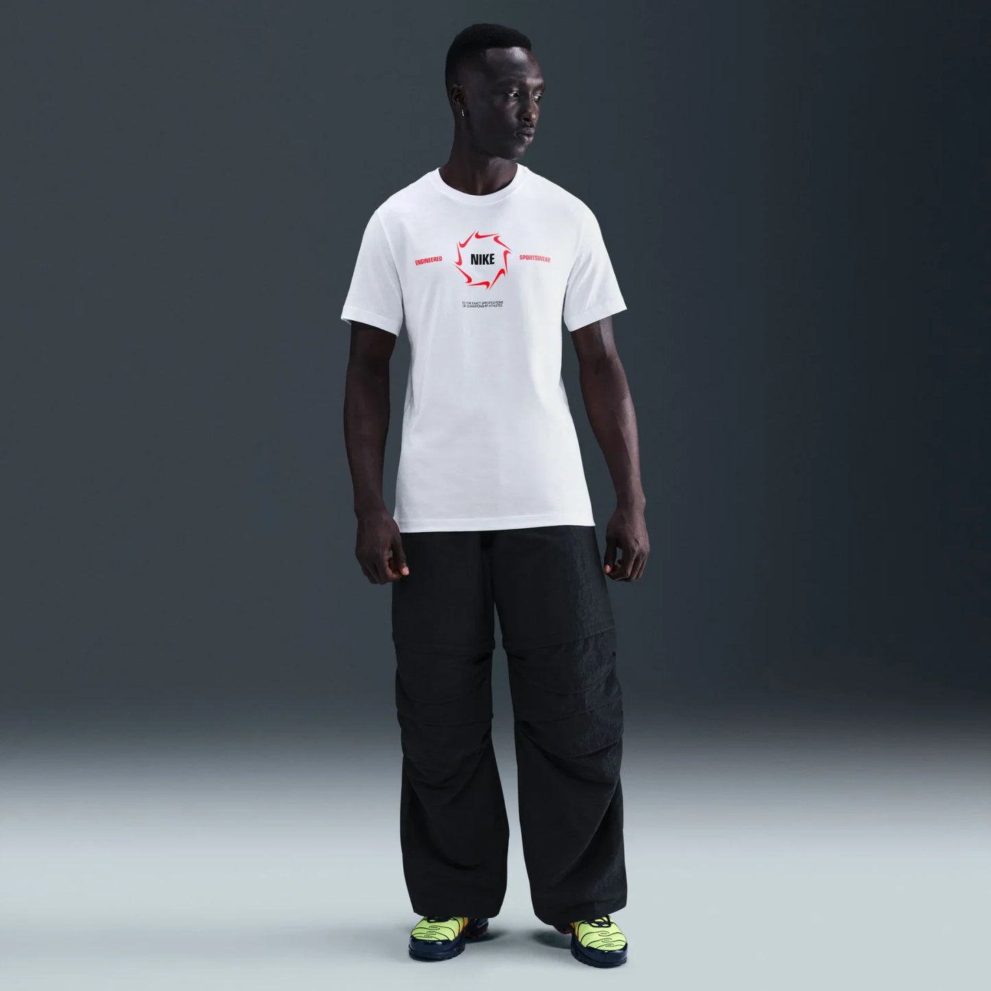 Nike - White Sportswear Tee Swoosh Men