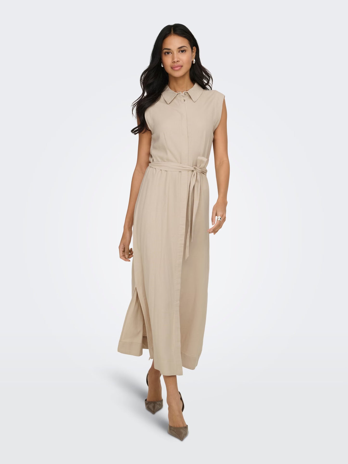 Only - ONLGOA Linen Long Dress
