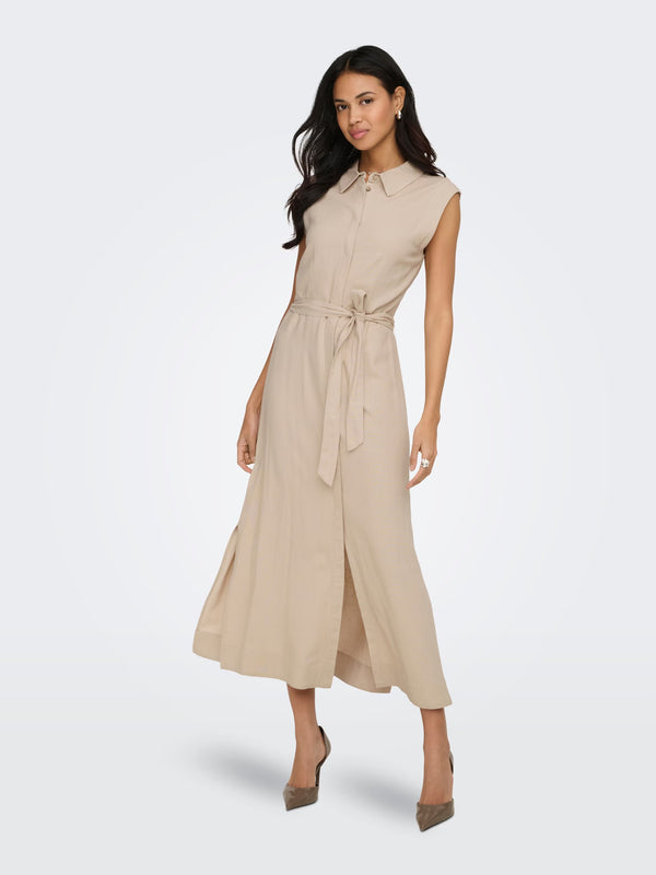Only - ONLGOA Linen Long Dress