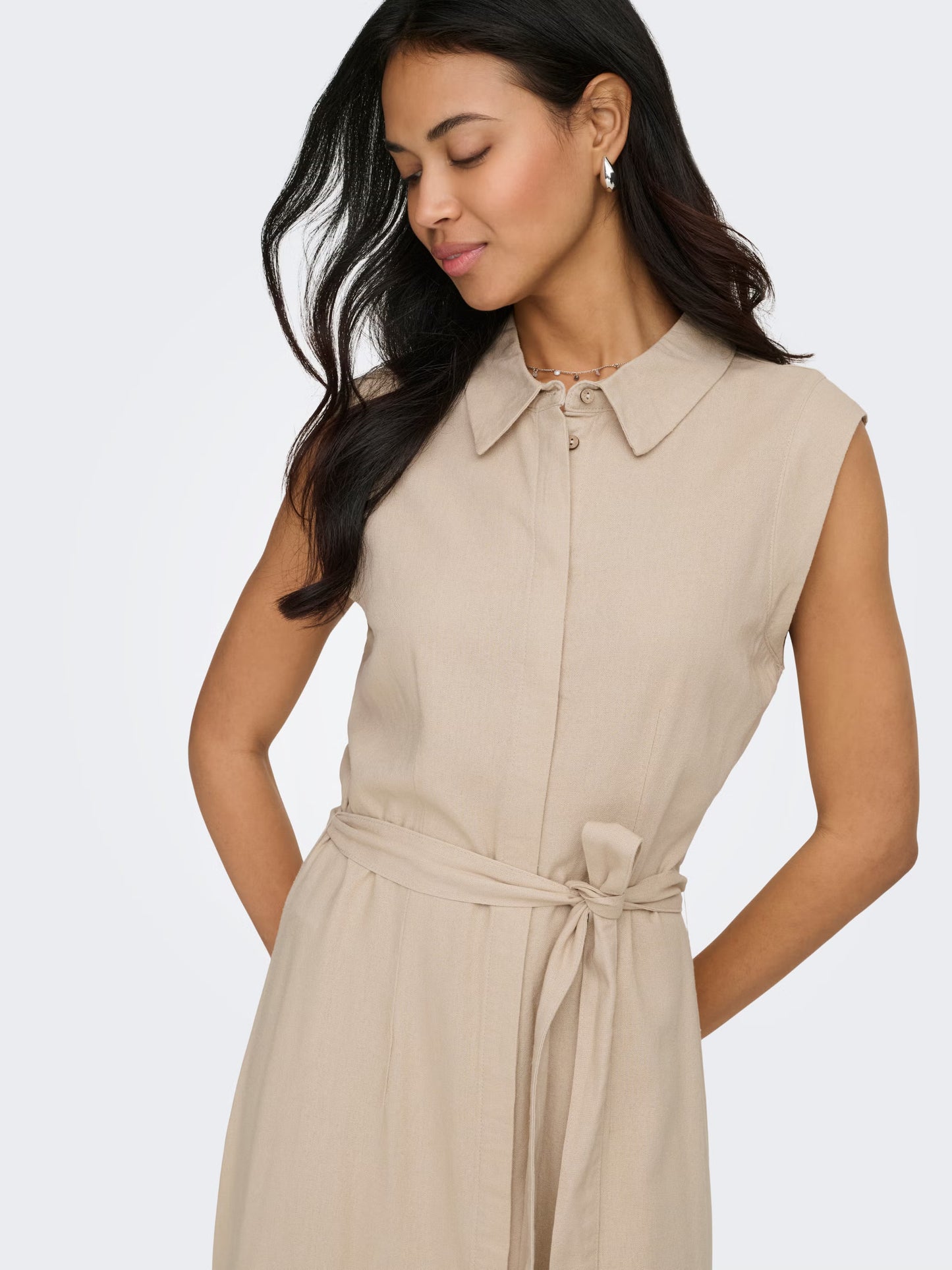 Only - ONLGOA Linen Long Dress