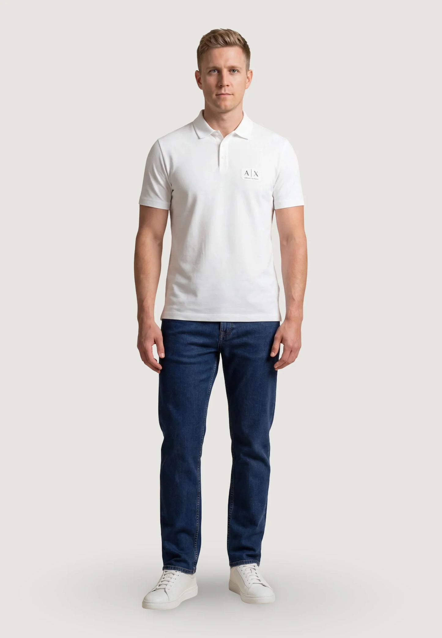 Armani Exchange - Polo White Shirt